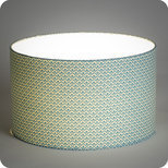 Abat-jour / suspension cylindrique tissu Blue aka