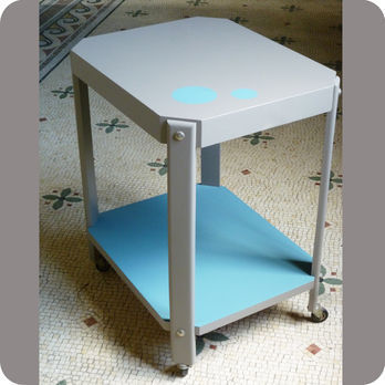 Table-console roulante