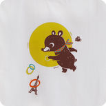 T-shirt enfant en coton bio Paris 41 juillet - l'ours